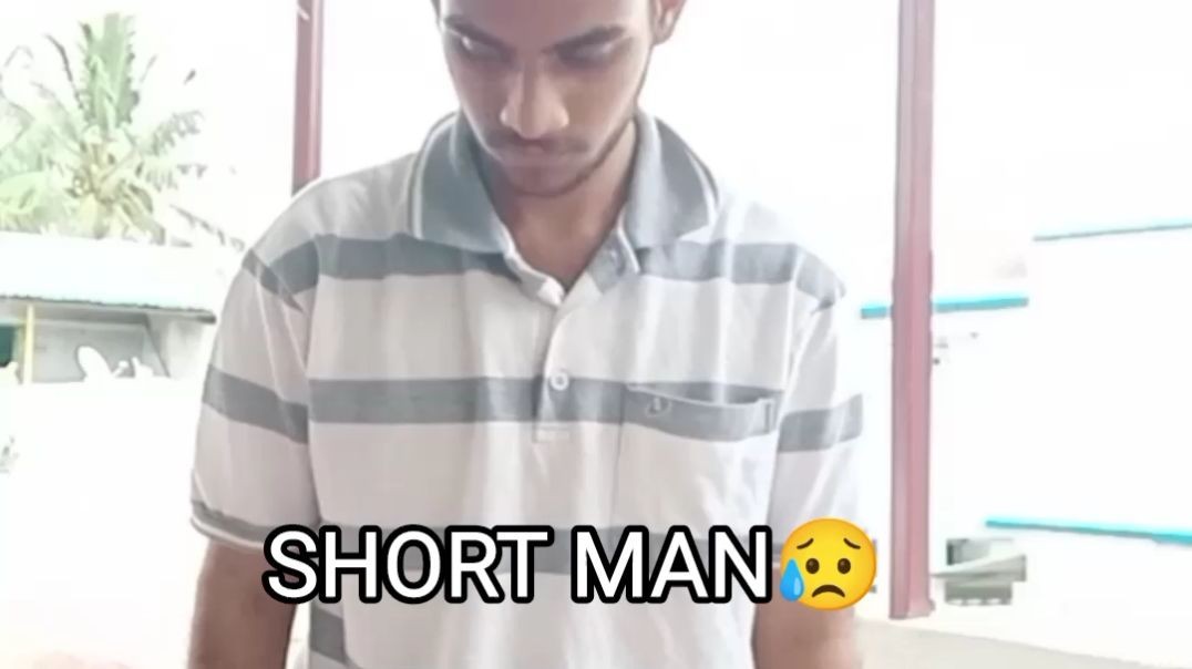 ⁣Short Man😥