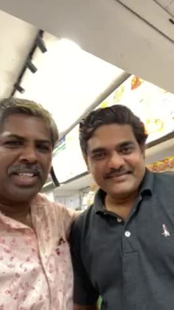 Sudhakar and me at Singapore